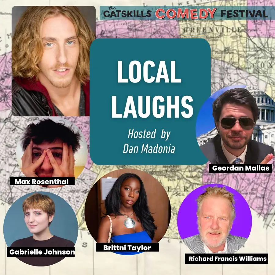 Poster artwork for Local Laughs - Hosted by Dan Madonia