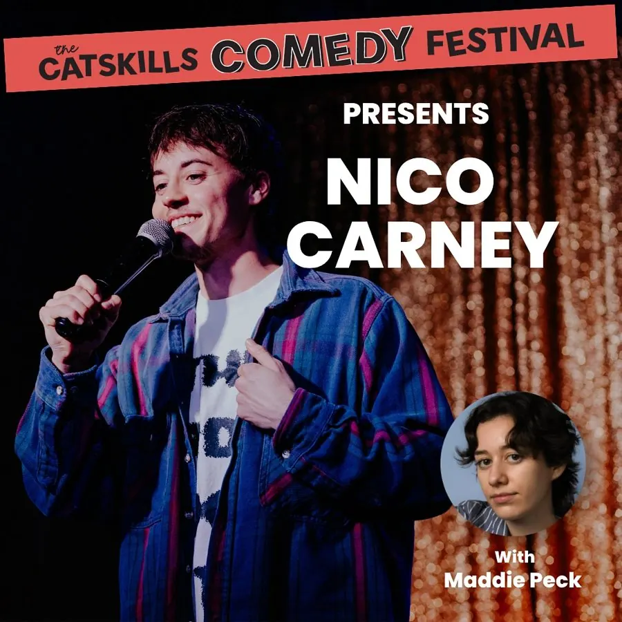 Poster artwork for Nico Carney w/Maddie Peck
