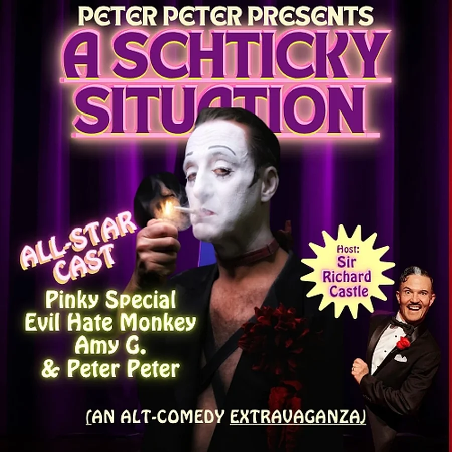 Poster artwork for Peter Peter - A Schticky Situation