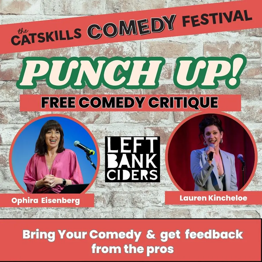 Poster artwork for Punch-up Comedy Critique - FREE
